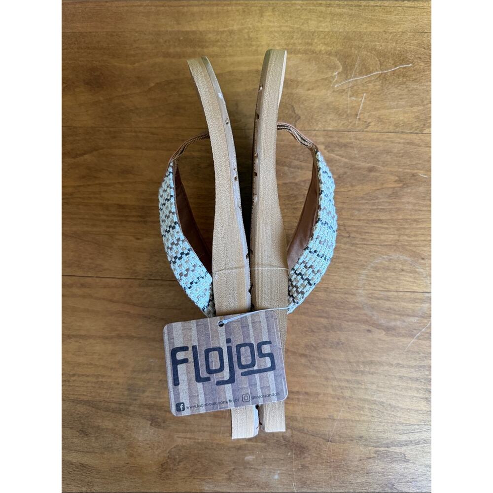 Flojos Juno Weave Woven Sandals SZ 7 NWT - Picture 3 of 5